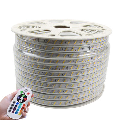 High Voltage LED Strip Lights 220 Volts 120leds/M 8mm Single Row IP67 Waterproof SMD 2835 Flexible Smart