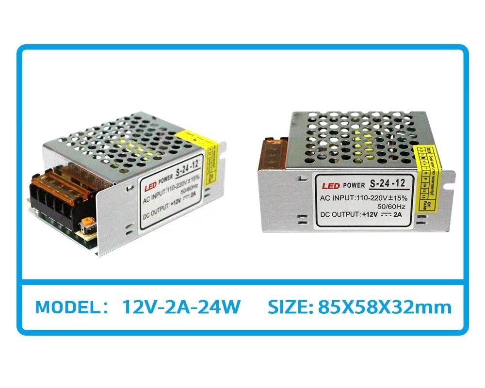 OEM AC DC 12V 5A LED Power Supply S For Strip Light