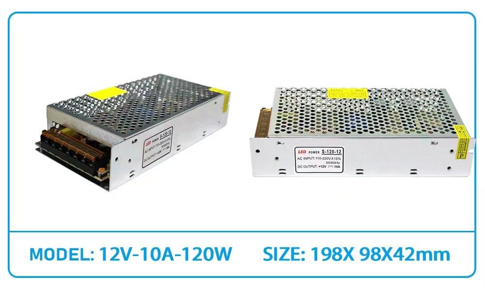 OEM AC DC 12V 5A LED Power Supply S For Strip Light