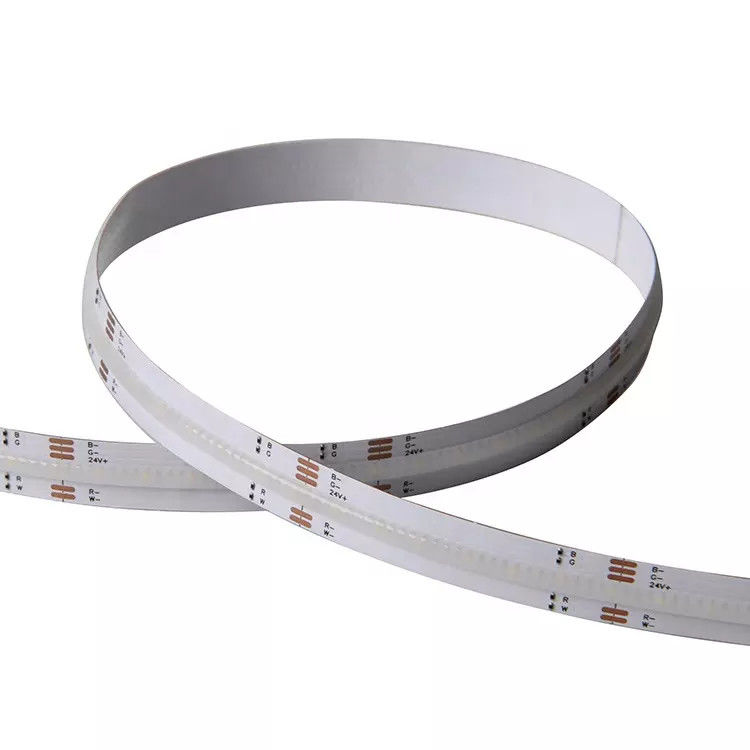 Tunableness Multi Color RGBWW CCT 5 In 1 COB LED 2200K 2500K 2700K COB LED Strip 3000K For Outdoor Decoration