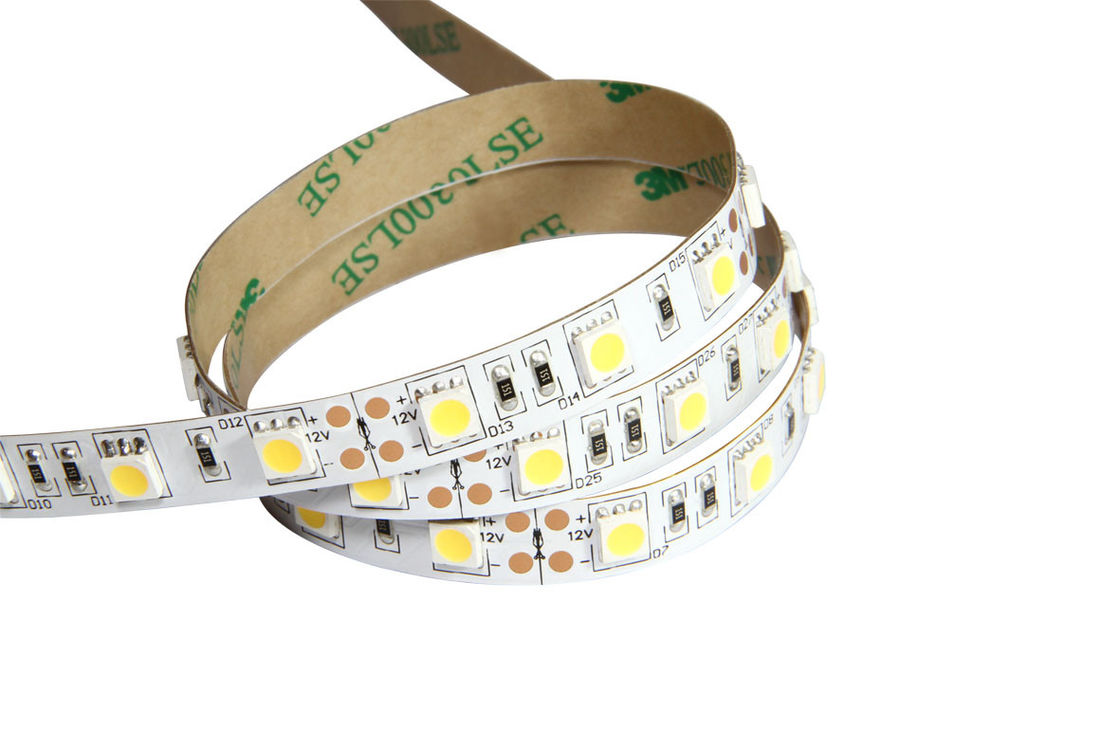 5050 Flexible LED Strip Single Color DC 12V 24V CE RoHS TV Backlight For Room