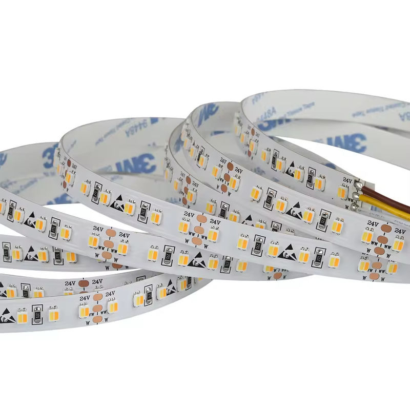 SMD 2216 LED Strip Cri90 1800K 3000K CCT Color Flex Strip Light