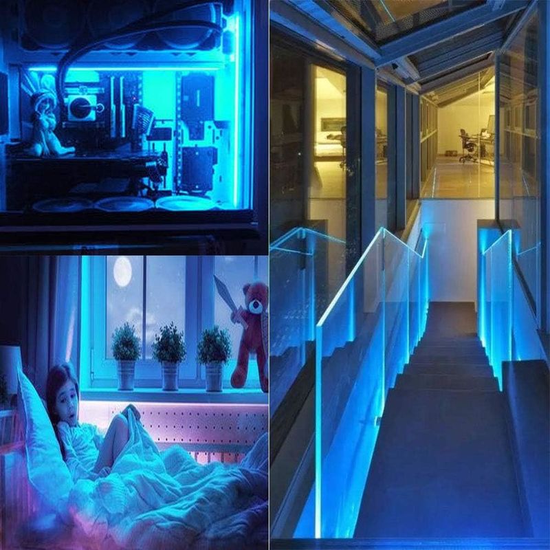 12V 240LEDS SMD 2835 LED Strip Light 1200LEDs 16.4Ft No-waterproof Colors Red Green Blue Orange For Bar