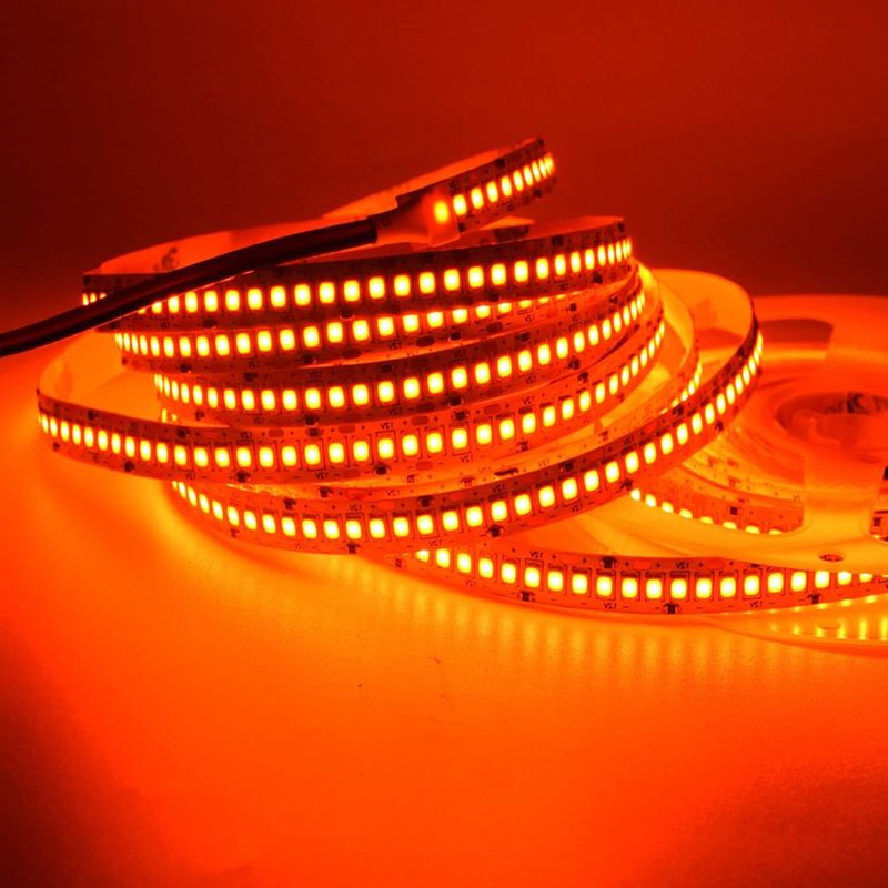 24V High Brightness 240LEDS SMD 2835 LED Strip Light 1200LEDs 16.4Ft No-waterproof Colors Red Green Blue Orange For KTV