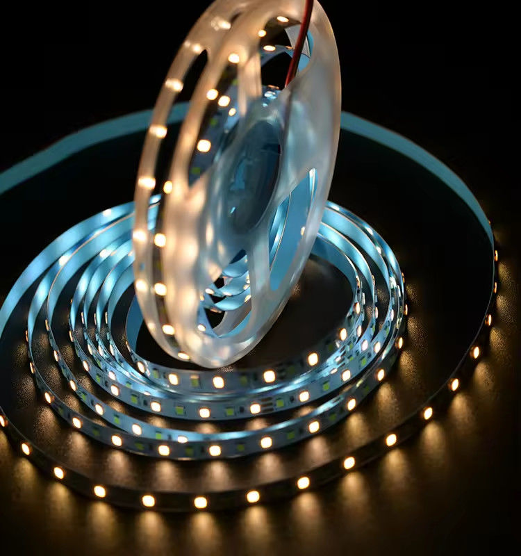 Factory sell Two-color CCT led strip light 24v Color Temperature Adjustable 120led 12v light 2835 led strip Decoration