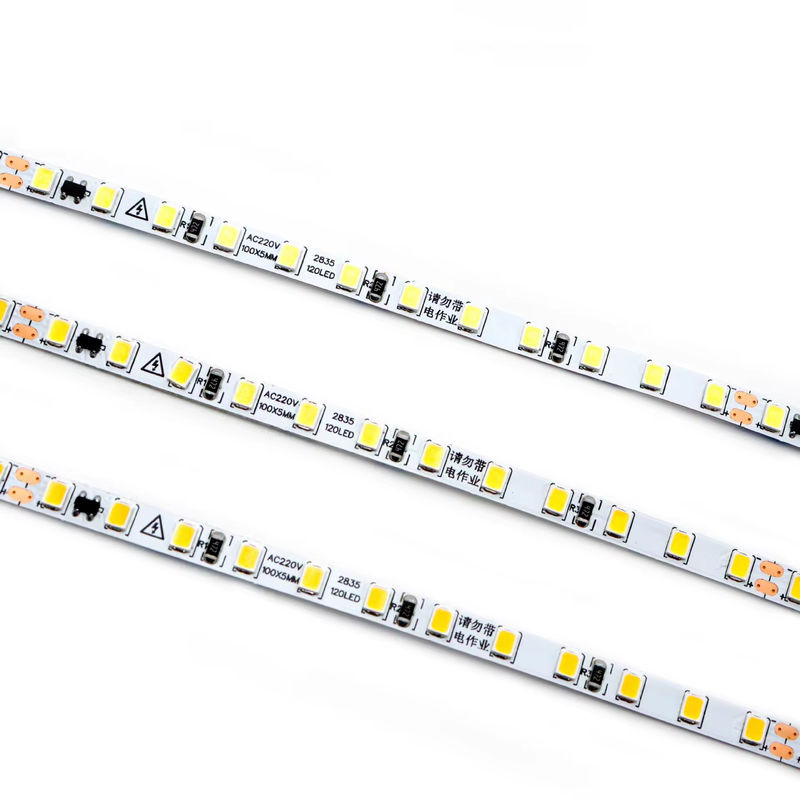 IP20 SMD2835 240LEDS 2 Rows 110V Dimmable Led Strip Lights For Room In South America