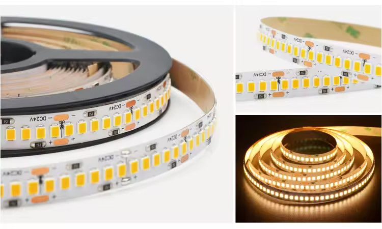 Full Spectrum 2835 Flexible LED Strip CRI>95 CRI>97 120leds/m SDCM<3 R1-R15 all is more than 90