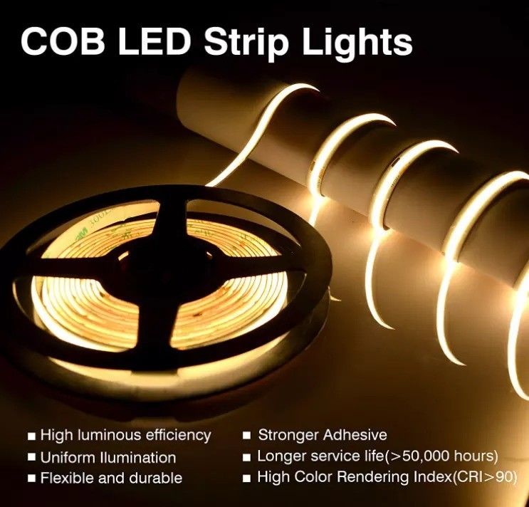Indoor/Outdoor Decoration Waterproof Profile Light COB LED Strip with Sensor Control
