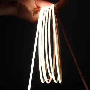 Custom Flexible 320 480 Leds Dc 5v 10000 Lumens Warm White Rgb Fcob Cct Cob Led Strip Light Warehouse
