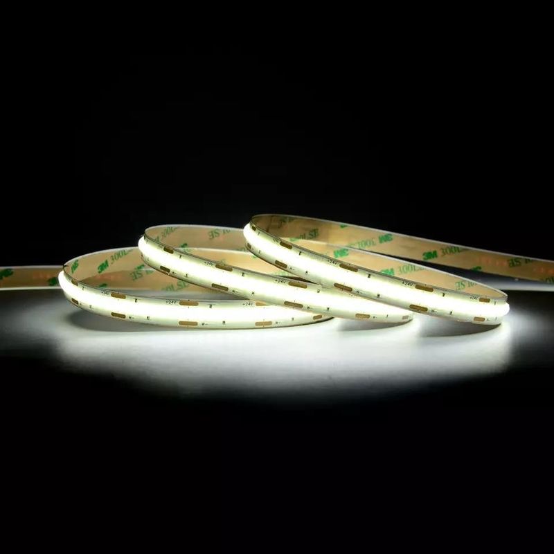 Custom Flexible 320 480 Leds Dc 5v 10000 Lumens Warm White Rgb Fcob Cct Cob Led Strip Light Warehouse