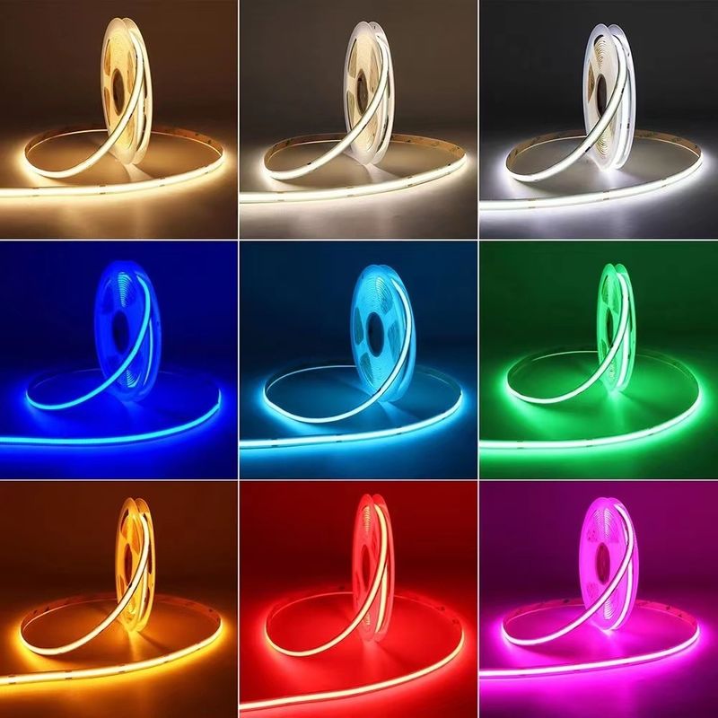 2700K 110lm 2023 HT 5m 10m 12v 24v 220v Rgbw Cob Light Strip Cob Led Strip