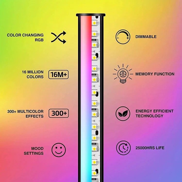 Home.hotel.lighting Decorative LED Floor Lamp for Modern Living Room Decoration
