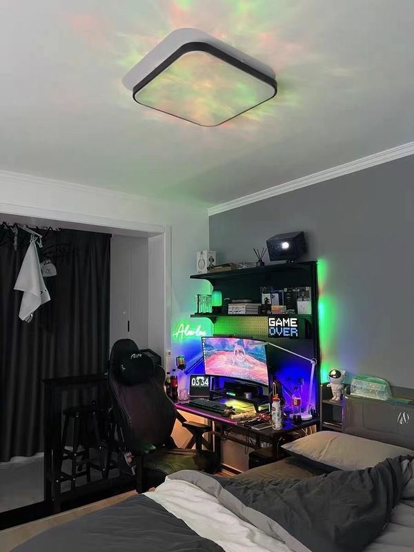 Gaming Lights Living Room Ambient Mood Light Rgb Decor Home.hotel.lighting Standing Led Corner Floor Lamp