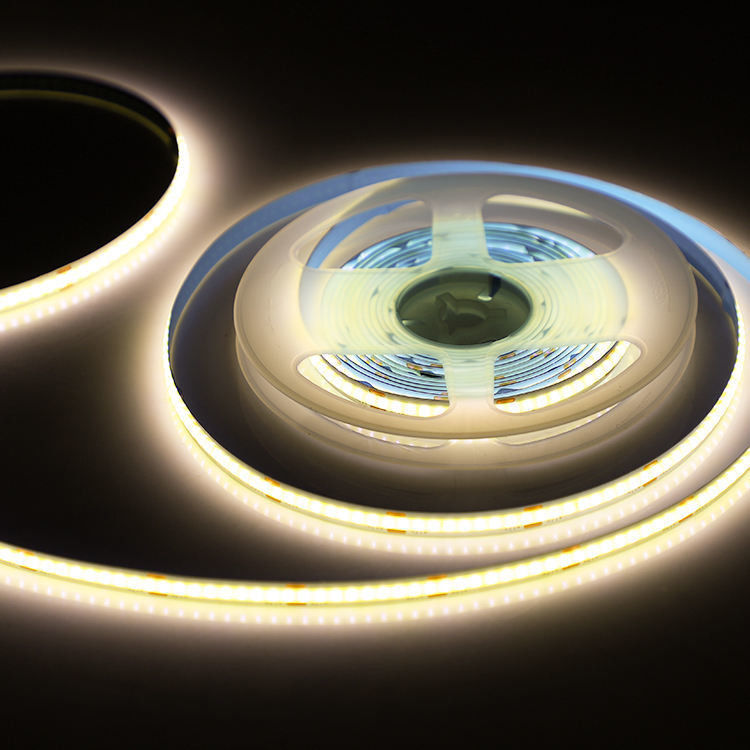 Cob Strip Flexible Led Light Strip High Density No Black Areas 24V 12V 5V CRI Ra 90