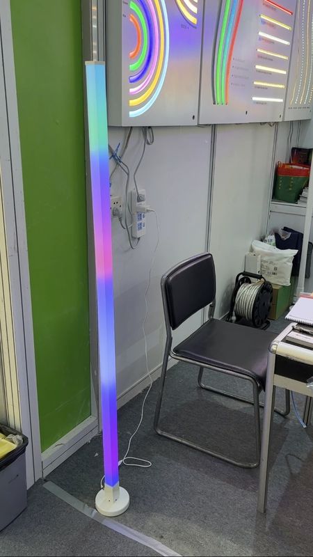 2- RGB IC Smart Corner Light Remote Controlled Tuya Support Google Alexa LED Corner Floor Lamp For Living Room