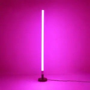 RGB Gaming Lights Living Room Ambient Mood Light Rgb Decor Night Lights Standing Led Corner Floor Lamp For Drop Shipping