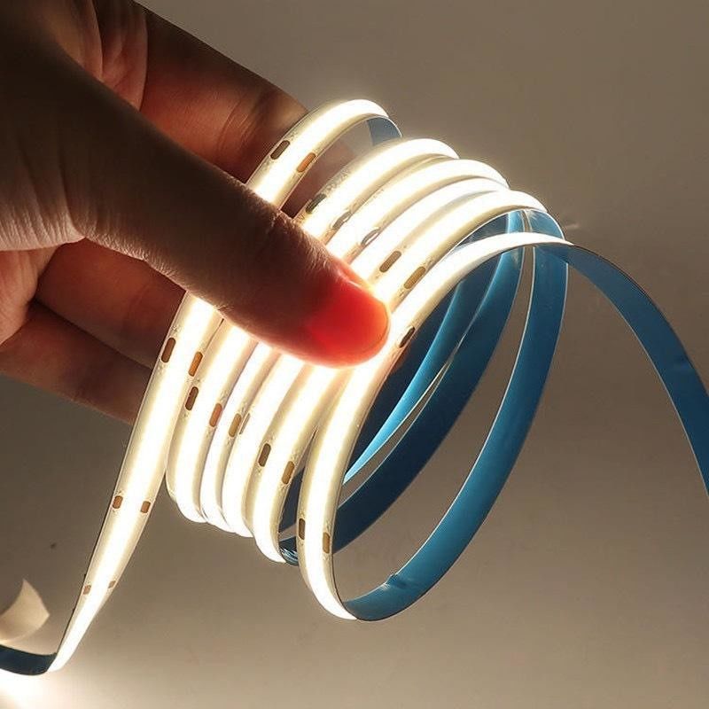 DC12V/24V Input Voltage LED Strip Kit with Dimmable COB Lights and Smart Driver