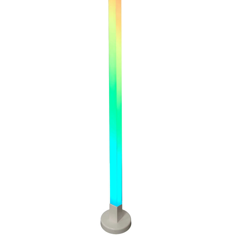 Color Changing LED Floor Lamp for Living Room and Bedroom Ambient Light PC Material