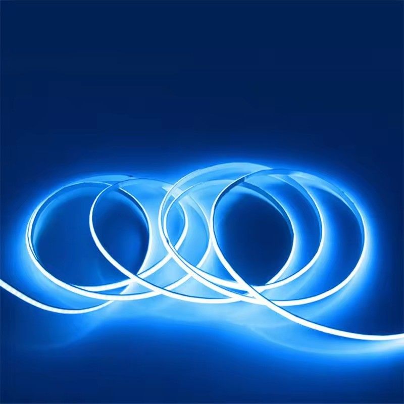 3mm Waterproof 2700k 6000k 12V 220v 5V Ultra Thin width 400leds COB LED Strip Light with 3