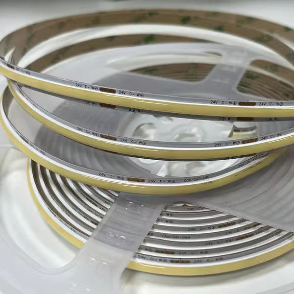 No Pressure Drop COB LED Strip DC24V CRI90 312LEDs/m 10Meters Working Time 30000 hours