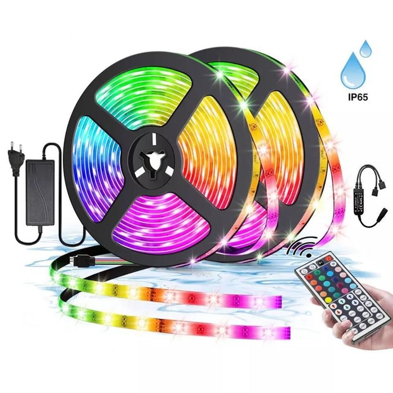 12V 5V 2835 5050 RGB WIFI Tuya Smart LED Light Strips Music Sync for Smart Home Decoration