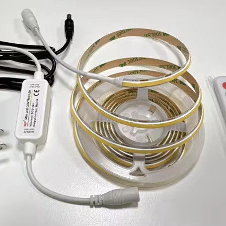 COB LED Strip DC24V CRI90 312LEDs/m IP33 IP40 IP44 with Stable 10m Full Lighting