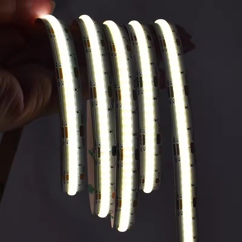 Design LED Strip Light 560LEDS COB 12V 24V Dimmable CCT RA90 Controller No Voltage Drop