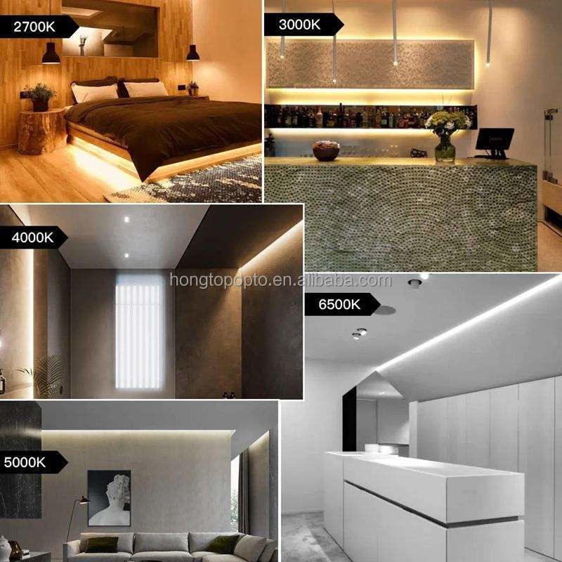 High Density 400LEDs/m COB LED Strip Light 5M 16.4FT Flexible and Durable with 90 Ra CRI