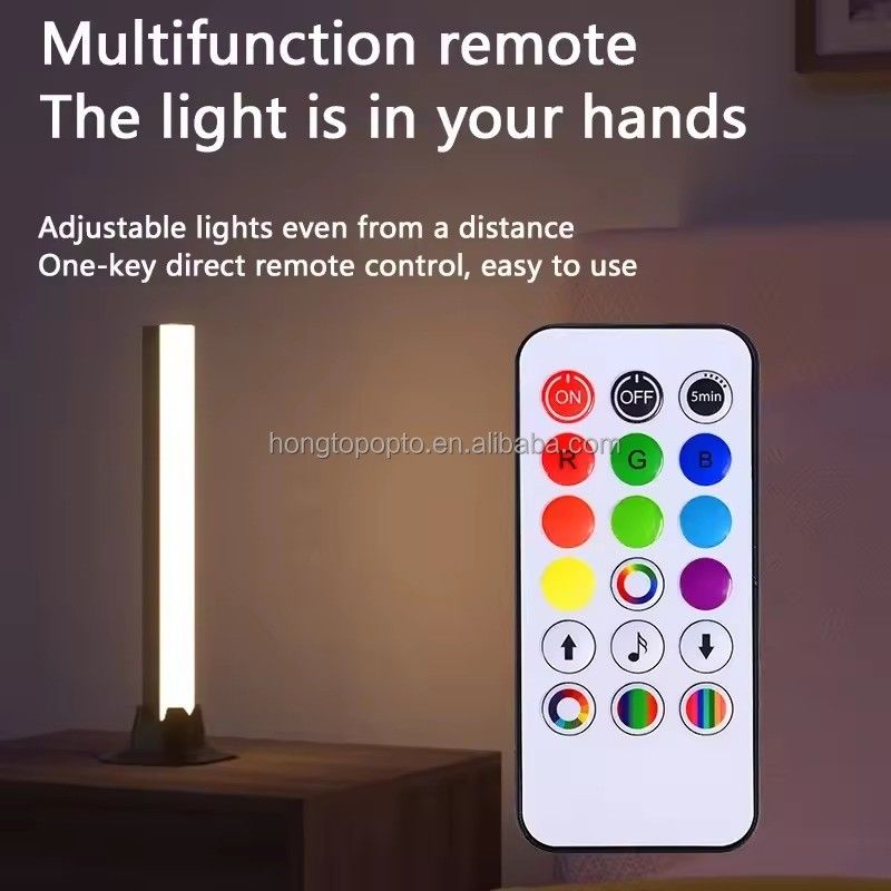 Home Decorative LED Floor Lamp 45cm RGBIC Smart Lighting for Hotel Decorative Function