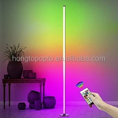 80lm/w Home Atmosphere Smart Led Floor Lamp with USB RGB Color Changing and IR Controller