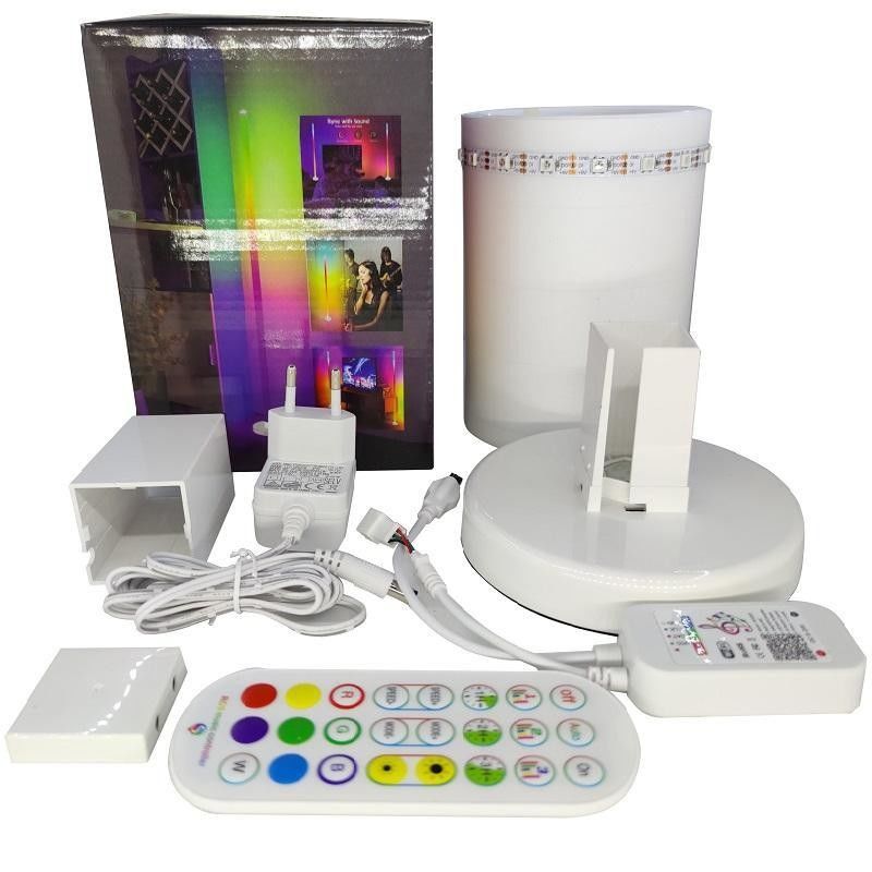 Modern Living Room Corner Floor Lamp With Remote Control And AC 85-265V Input Voltage