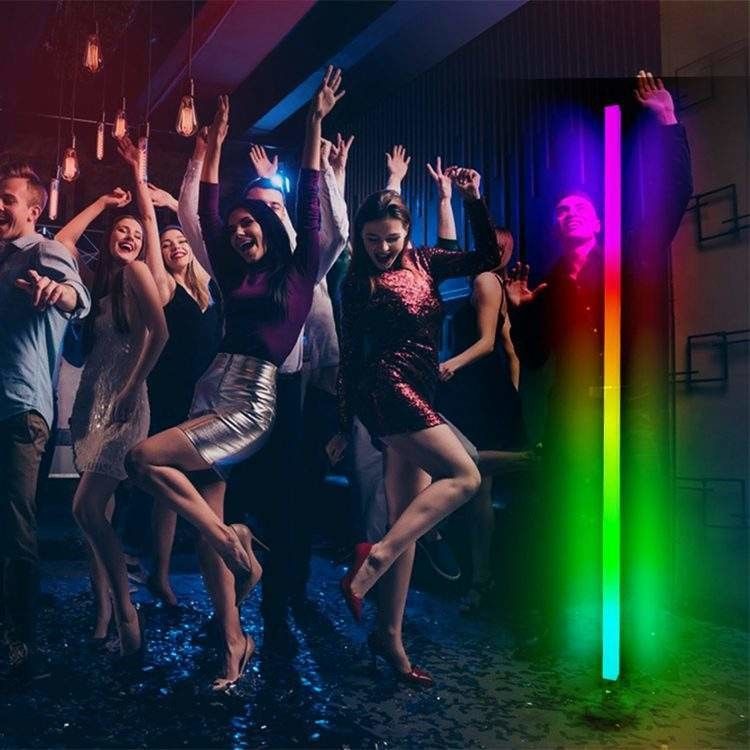 2024 Atmosphere Smart Home Light Rgb Led Floor Lamp with Iron Base and Remote Control