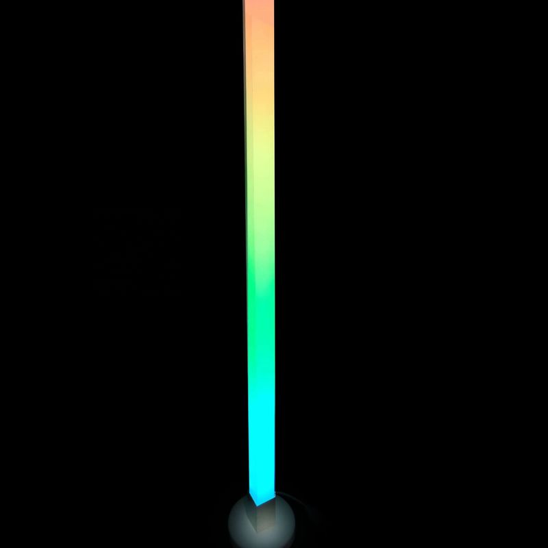 DIY App Control LED Corner Floor Lamp Multi Color Lighting for Bar Bedroom Gaming Room