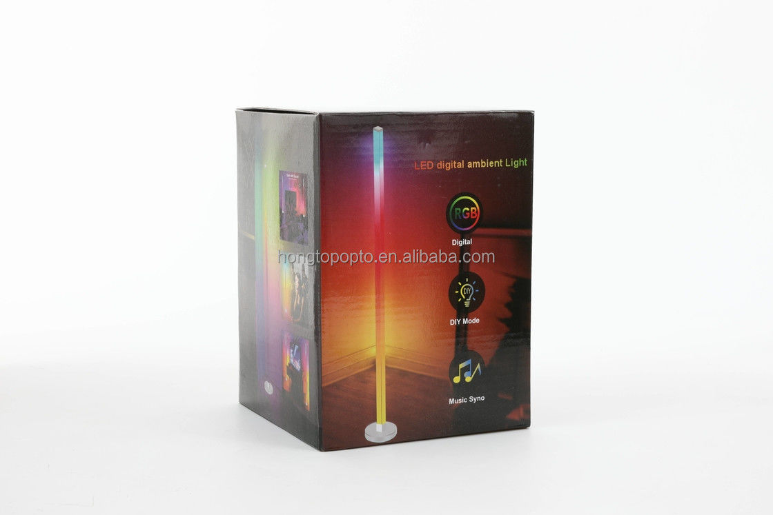 Smart Control Colorful RGB Mood Lamp Original Design LED RGB Floor Lamp 12.8*12.8*150CM