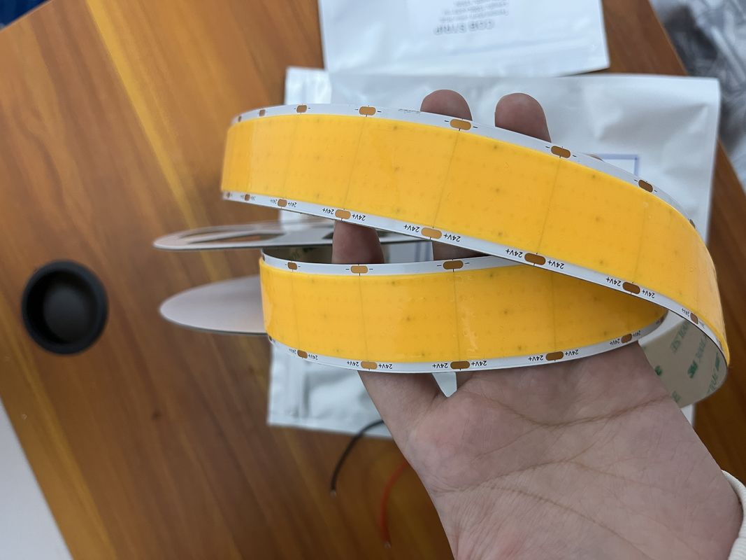 1600 leds 24V 2700K 3000K 4000K 6000K Single Color Cuttable Cob Led Strip 30mm Width