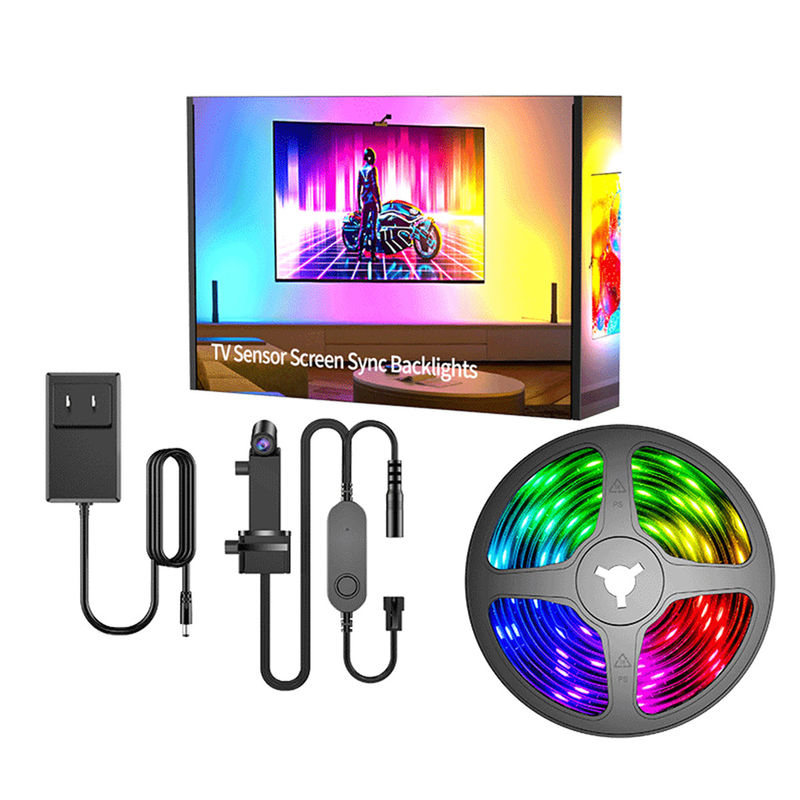 55-65 inches Alexa Google Home Ambient Smart App Wifi Immersion TV LED Backlights 3.8m 12.5ft ROLL with Camera