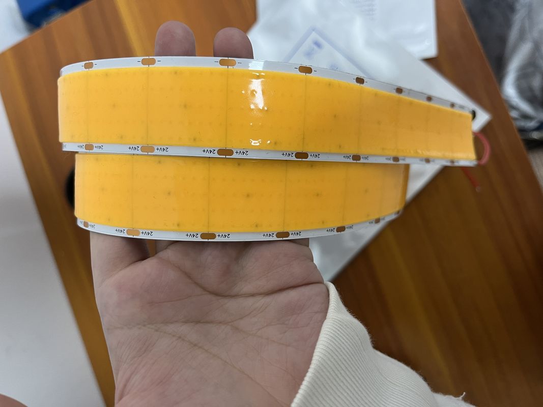 1600LEDs/m COB LED Strip Light for Landscape Decoration 30mm PCB 40W/m 0.05kg Weight