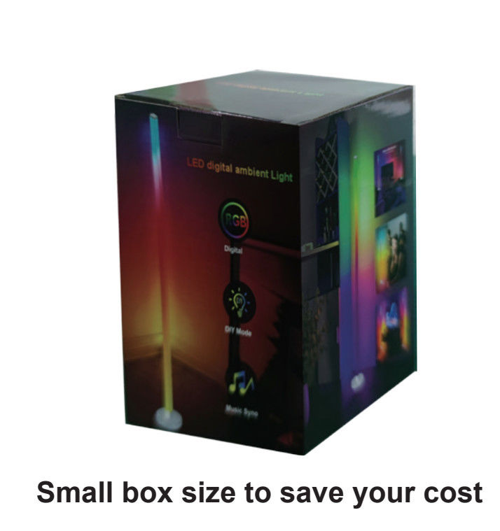IP44 Rated DC5V Magic Music LED Floor Ambient Light Strip with APP and Remote Control