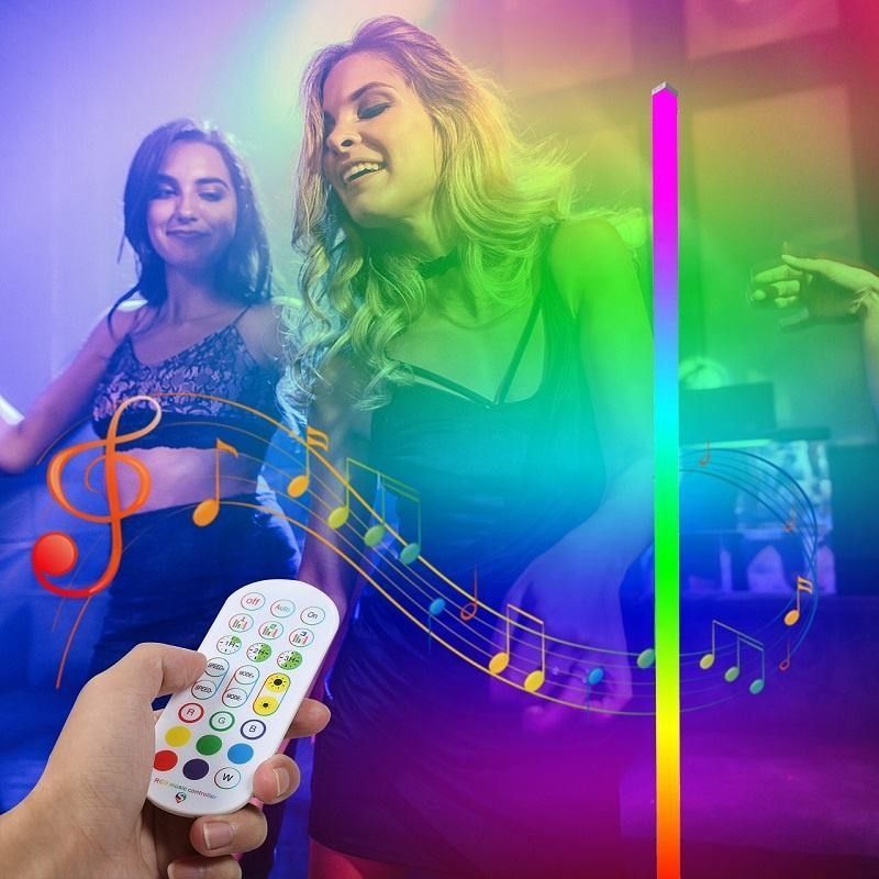 IP44 Rated DC5V Magic Music LED Floor Ambient Light Strip with APP and Remote Control
