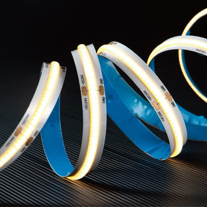 Ip20 480LEDs/m COB LED Strip Light with Constant Current Lighting solutions service Lighting and circuitry design