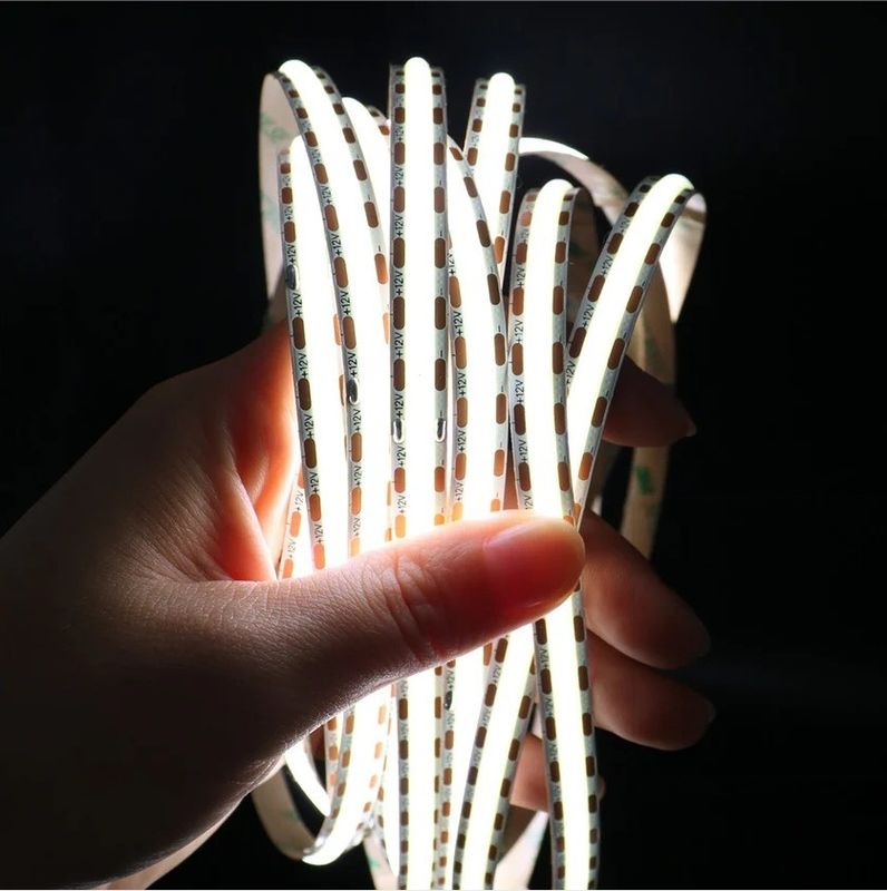 Ip20 480LEDs/m COB LED Strip Light with Constant Current Lighting solutions service Lighting and circuitry design