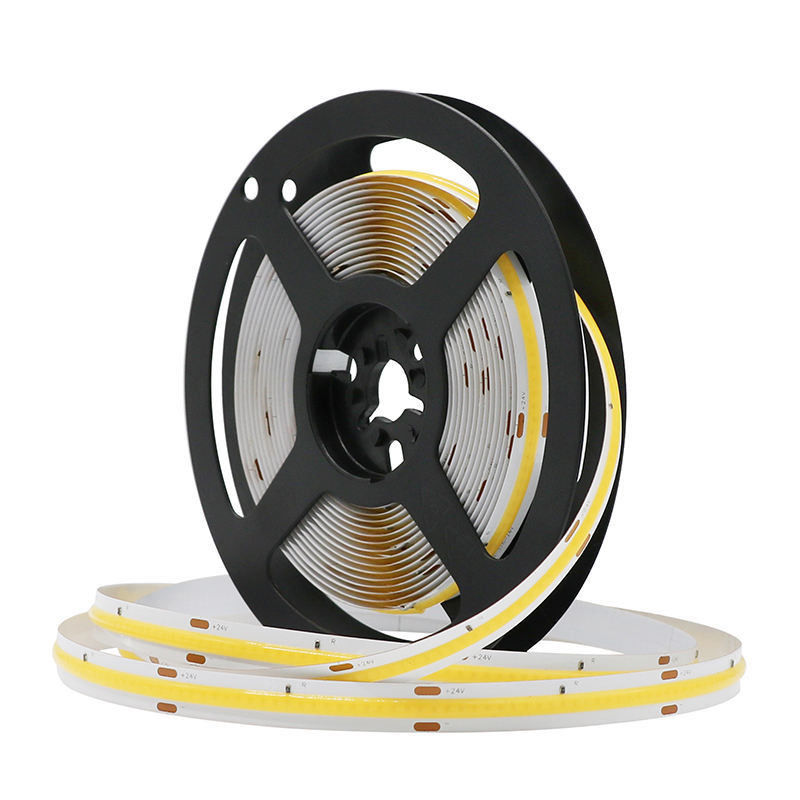 480 LEDs/m COB Strip Light High Density 20m No Voltage Drop Flexible 24V LED Lighting
