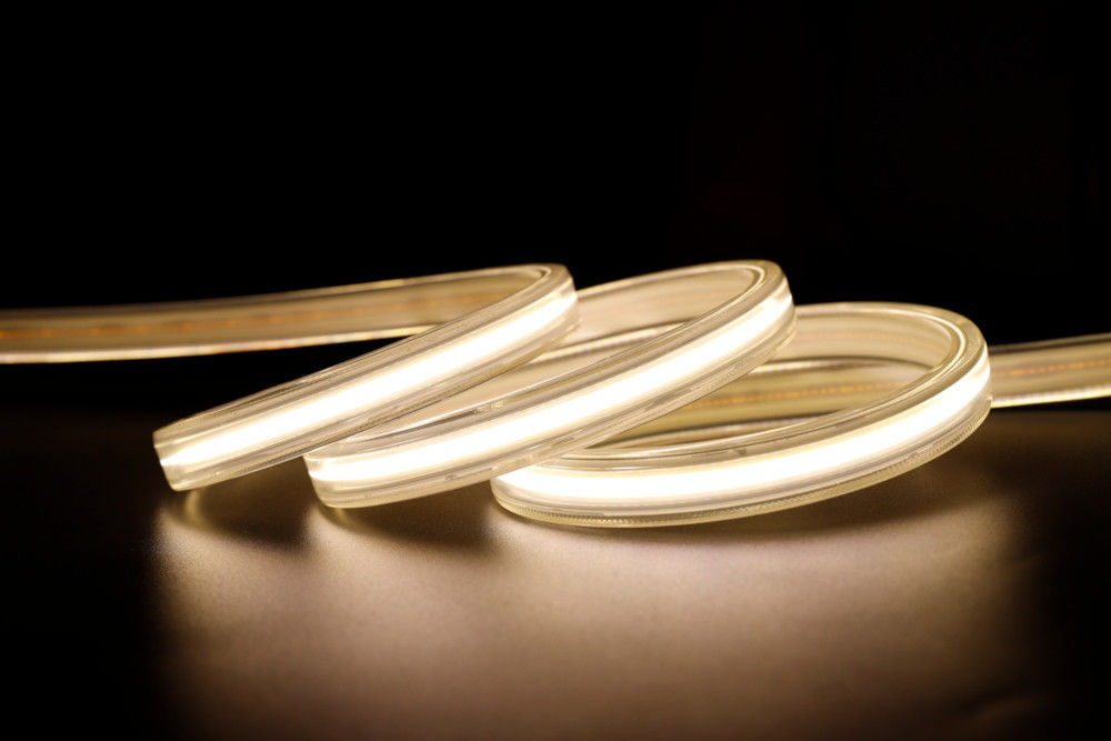 High Voltage Flexible COB LED Strip Light IP65 Waterproof 50M 100M per Reel with 30000 Hours Lifespan and 80 CRI