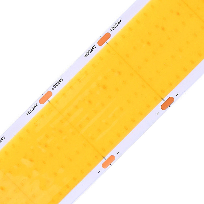 Super Bright COB Led Strip 30mm Wide 1600Leds Per Meter CRI 90 Custom Light