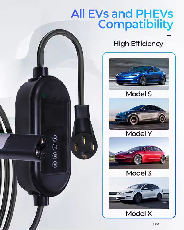 LCD Indicator Light EV Fast Charger for TSL Level 2 Energy Vehicles in Box Type